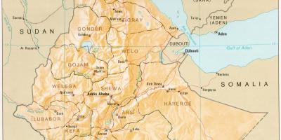 Legrégebbi Etióp térkép
